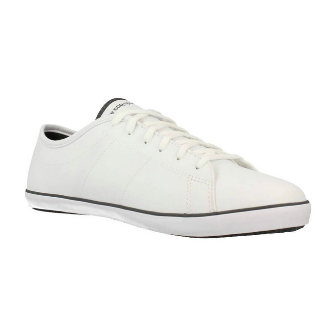 Le Coq Sportif Slimset S Lea Blanc - Chaussures Baskets Basses Homme